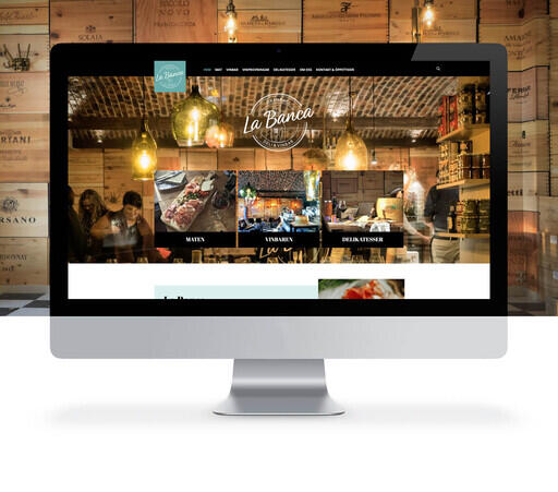 Restaurang La Bancas nya hemsida är skapad i publiceringsverktyget Yodo CMS.