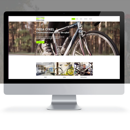 Ny hemsida till Posa Cykel