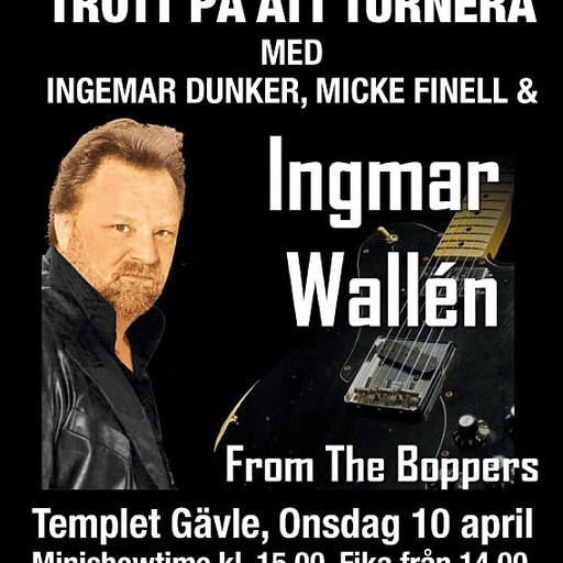 Rock´n Roll-fika på Templet onsdag 10 april