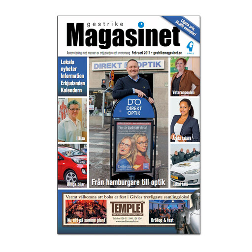 Gestrike Magasinets februarinummer