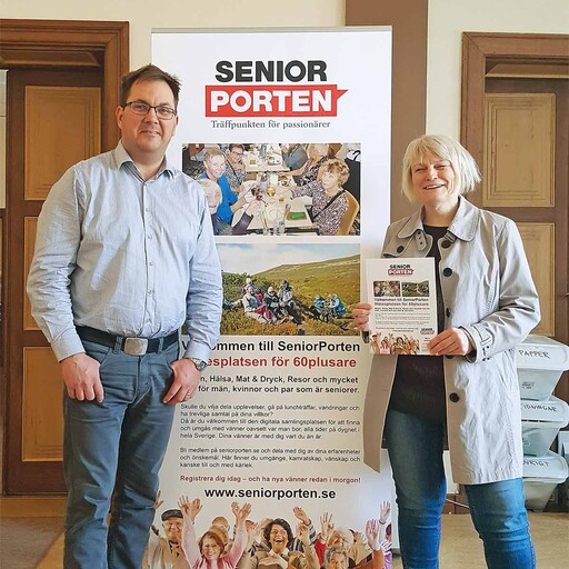 Tryckmaterial till SeniorPorten